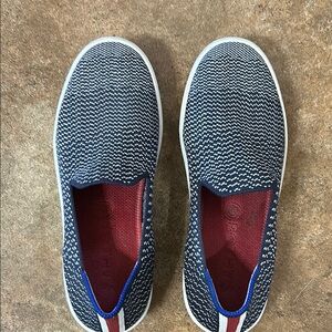 Stylish Blue Slip-On Kids Shoes